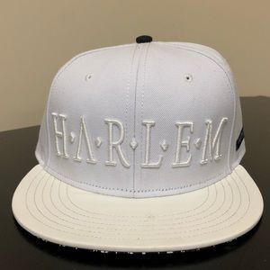 Harlem all white hat